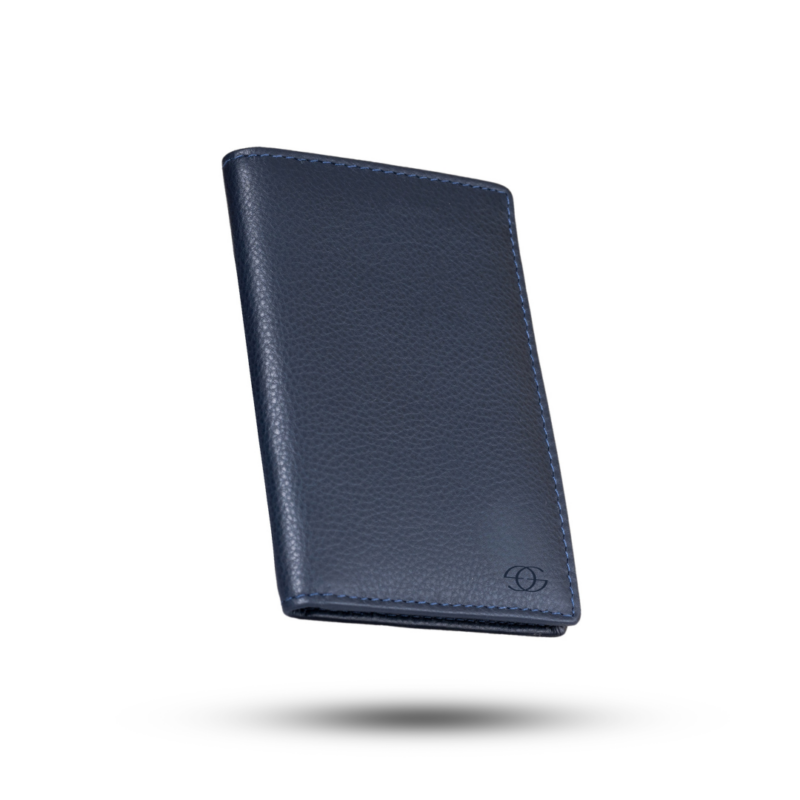 Geo Trends Mens Slim Leather Card Holder  RFID Blocking for Security