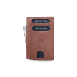 12 Geo Trends Luxury Leather Card Holder for Men RFID Blocking Technology
