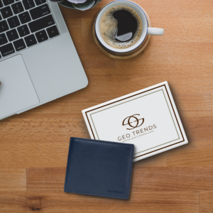 Geo Trends Classic Leather Wallet for Men - Stylish and Spacious