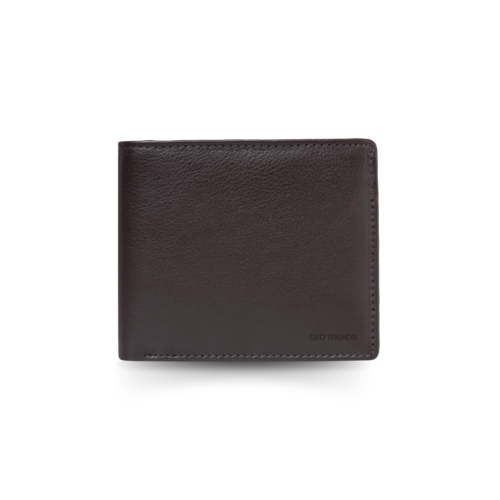 Geo Trends RFID Blocking Leather Wallet for Men - Gift-Ready Packaging