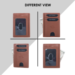 15 Geo Trends Luxury Leather Card Holder for Men RFID Blocking Technology