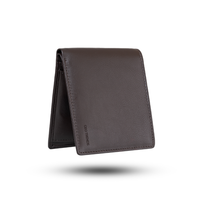 Geo Trends RFID Blocking Leather Wallet for Men - Gift-Ready Packaging