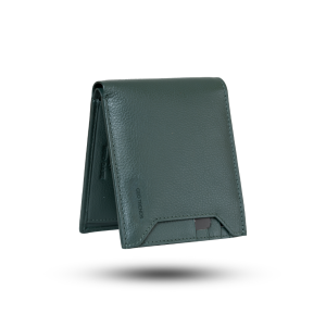 19 Geo Trends Leather Wallet with Coin Pocket - Compact and Durable