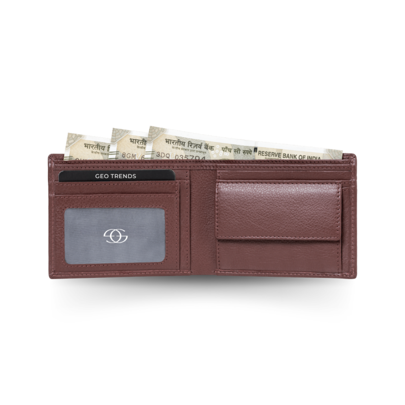 Slim and Sleek Wallet for Men -  Geo Trends RFID Blocking Feature