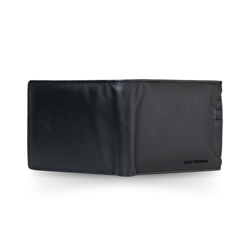 Durable Leather Wallet for Men -  Geo Trends Minimalist Collection