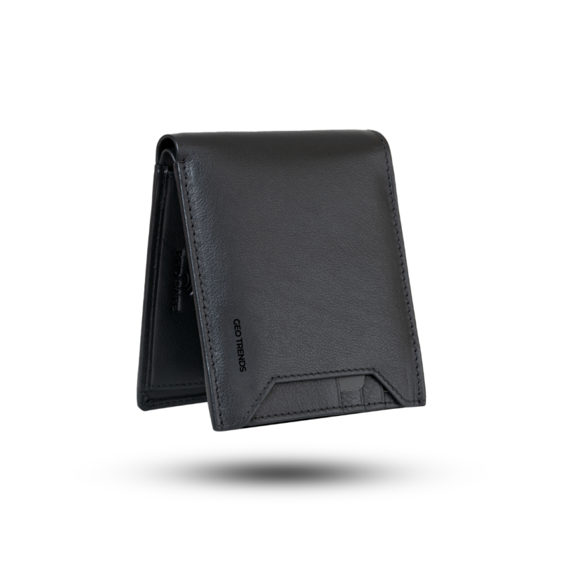 Durable Leather Wallet for Men -  Geo Trends Minimalist Collection