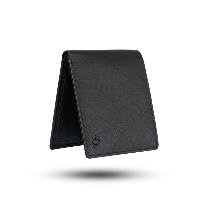 4 Premium Leather Bifold Wallet for Men by Geo Trends - Durable and Elegant