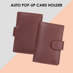 44 Geo Trends RFID Secure Leather Card Holder Slim and Functional