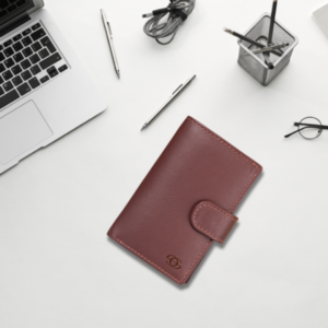 49 Geo Trends RFID Secure Leather Card Holder Slim and Functional