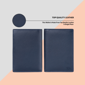 Geo Trends Mens Slim Leather Card Holder  RFID Blocking for Security