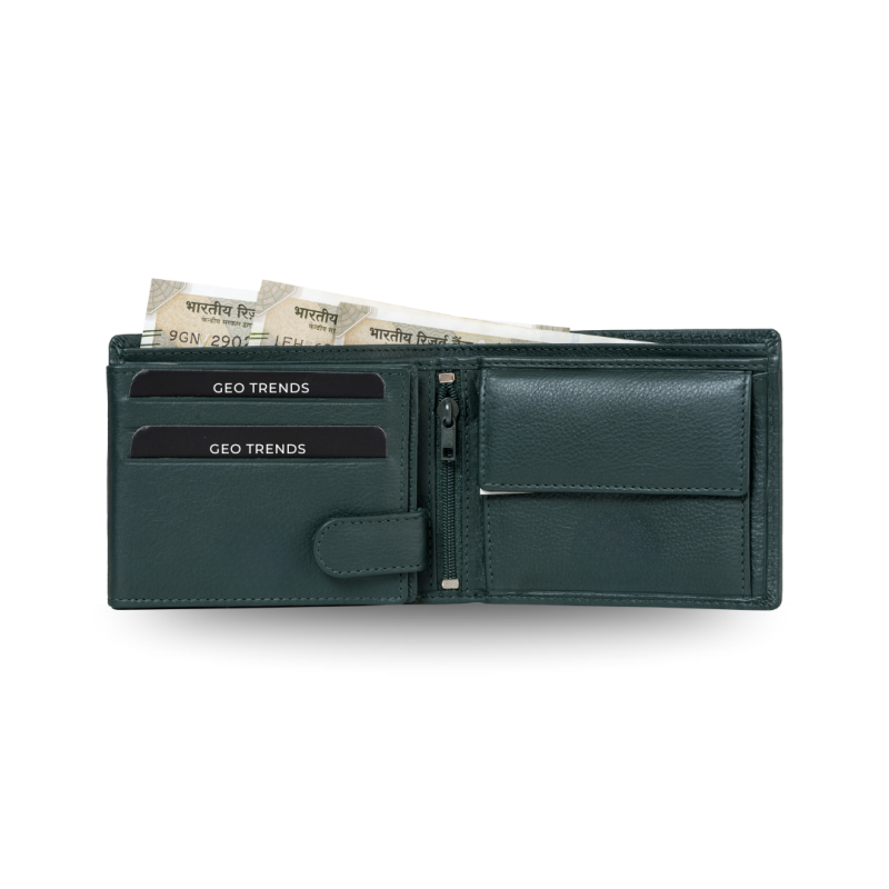 Stylish Leather Wallet for Men -  Geo Trends RFID Blocking Design