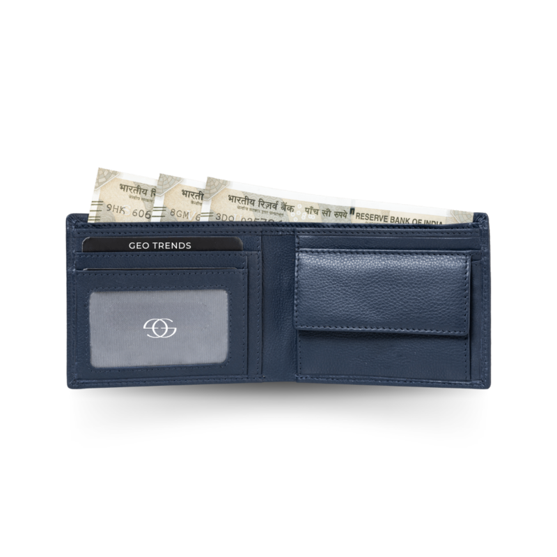 Geo Trends Classic Leather Wallet for Men - Stylish and Spacious