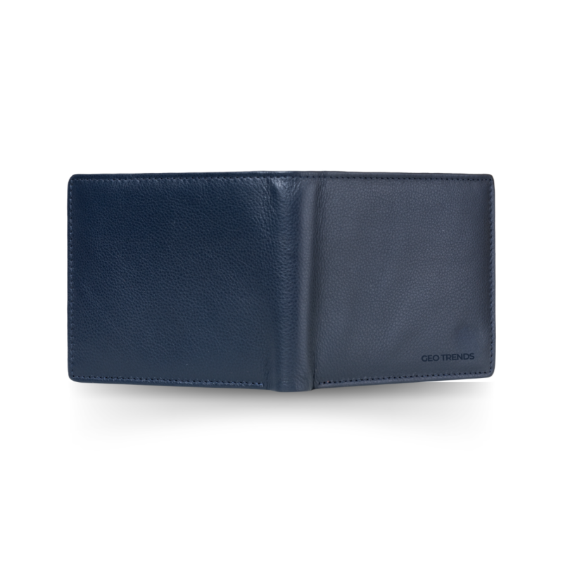 Geo Trends Classic Leather Wallet for Men - Stylish and Spacious
