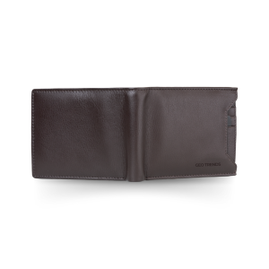 Men's Leather Wallet with Coin Pocket – Compact & Durable | GeoTrends