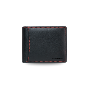 Men's Slim RFID Protected Leather Wallet -  Geo Trends Compact Design