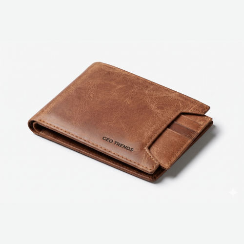 Luxury Genuine Leather Wallet for Men – RFID Protected Slim Wallet with Card Holder