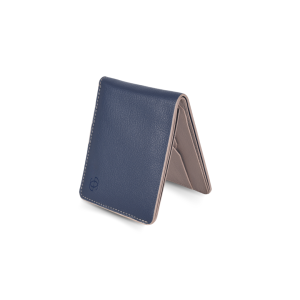 3 Minimalist RFID Leather Wallet for Men – Slim Pocket Wallet with ID Window