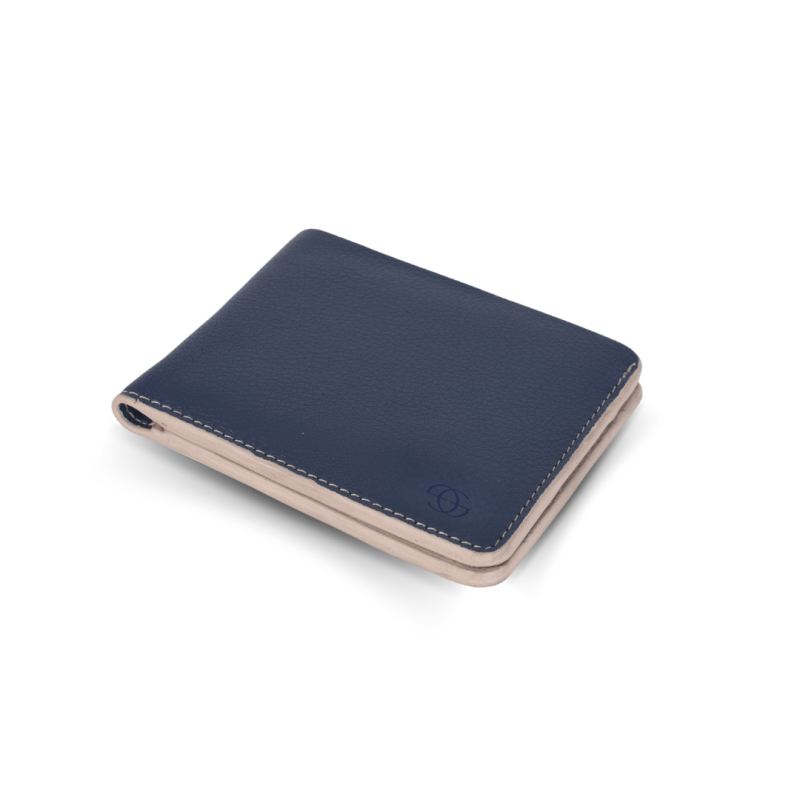 6 Minimalist RFID Leather Wallet for Men – Slim Pocket Wallet with ID Window