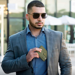 9 RFID Blocking Leather Wallet for Men – Slim Elegant Bifold Card Holder